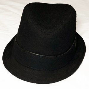 Ben Sherman Black Fedora Hat
